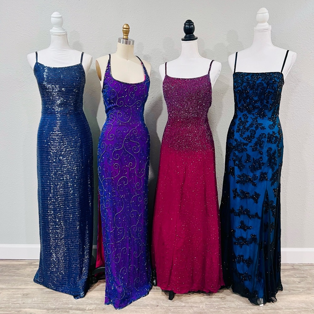 Vintage Bead and Sequins Dresses